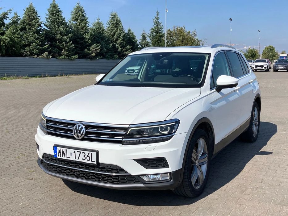 Volkswagen Tiguan 2.0 TSI, BMT, 4Mot, Highline, DSG, 180KM,, salon Polska, 160 tys. km