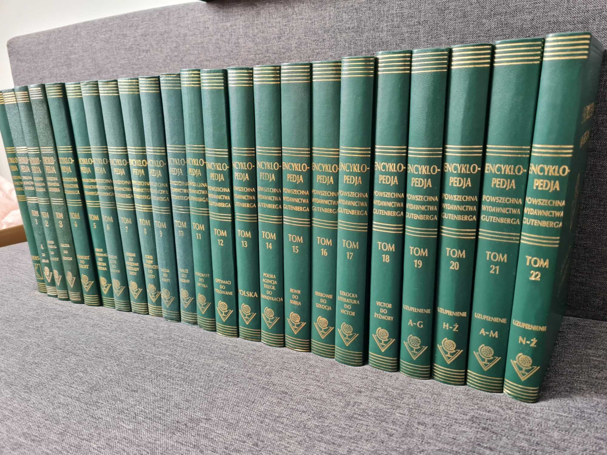 Encyklopedia Gutenberga + aktualizacje 37 tomow