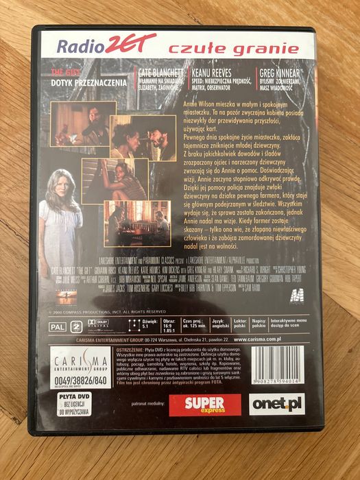 Dotyk przeznaczenia Film Płyta DVD