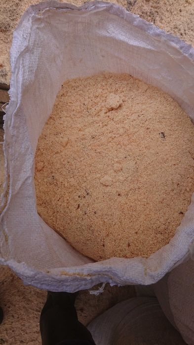 Тирса в мішках різной фракції .Кора  Попіл