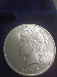 Liberty One Dollar Peace 1923 r. USA, srebrna moneta