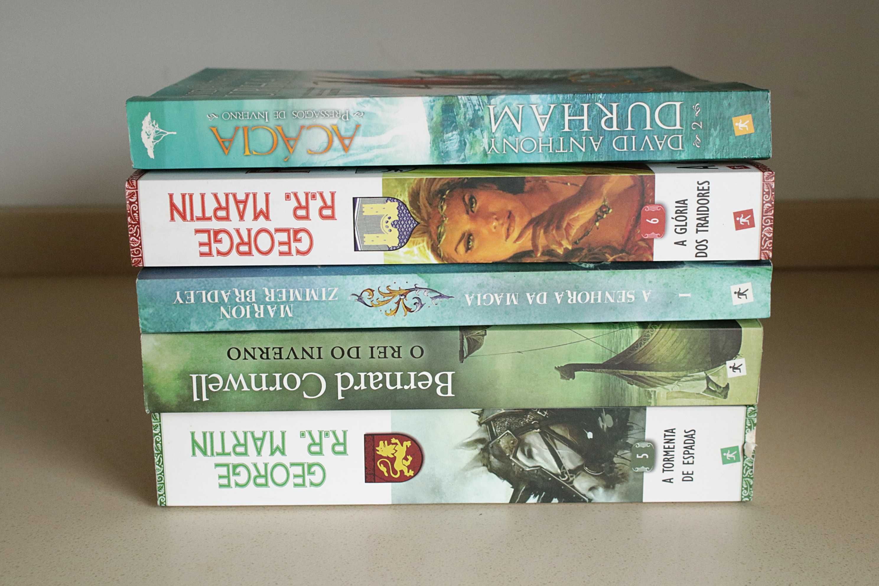 Coleção de 9 Livros de Fantasia