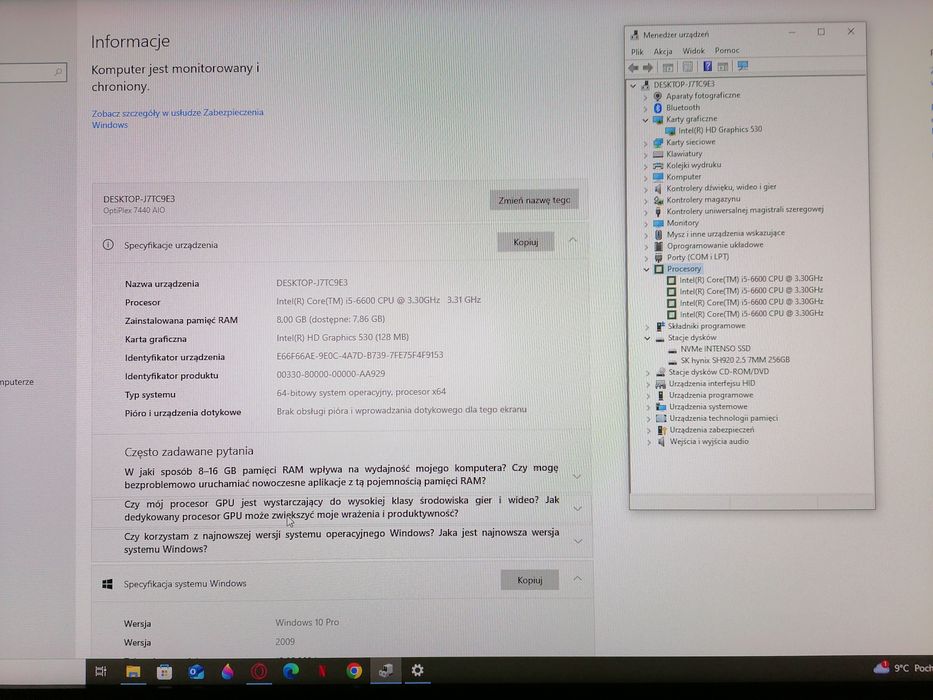 Dell AllinOne i5 SSD 512Gb 8GbDDR4