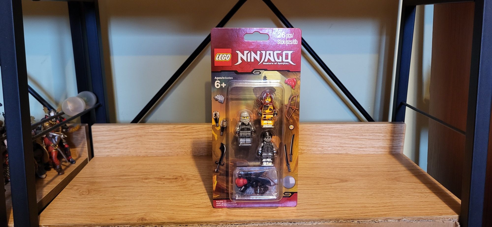 Lego Ninjago 853687 unikatowe minifigurki Shade, Ash, Skylor nowy