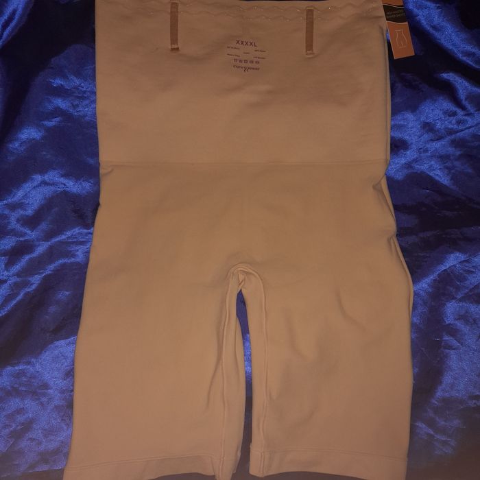 Утягивающие корректирующие трусы xxxxL шорты с корсетными вставками