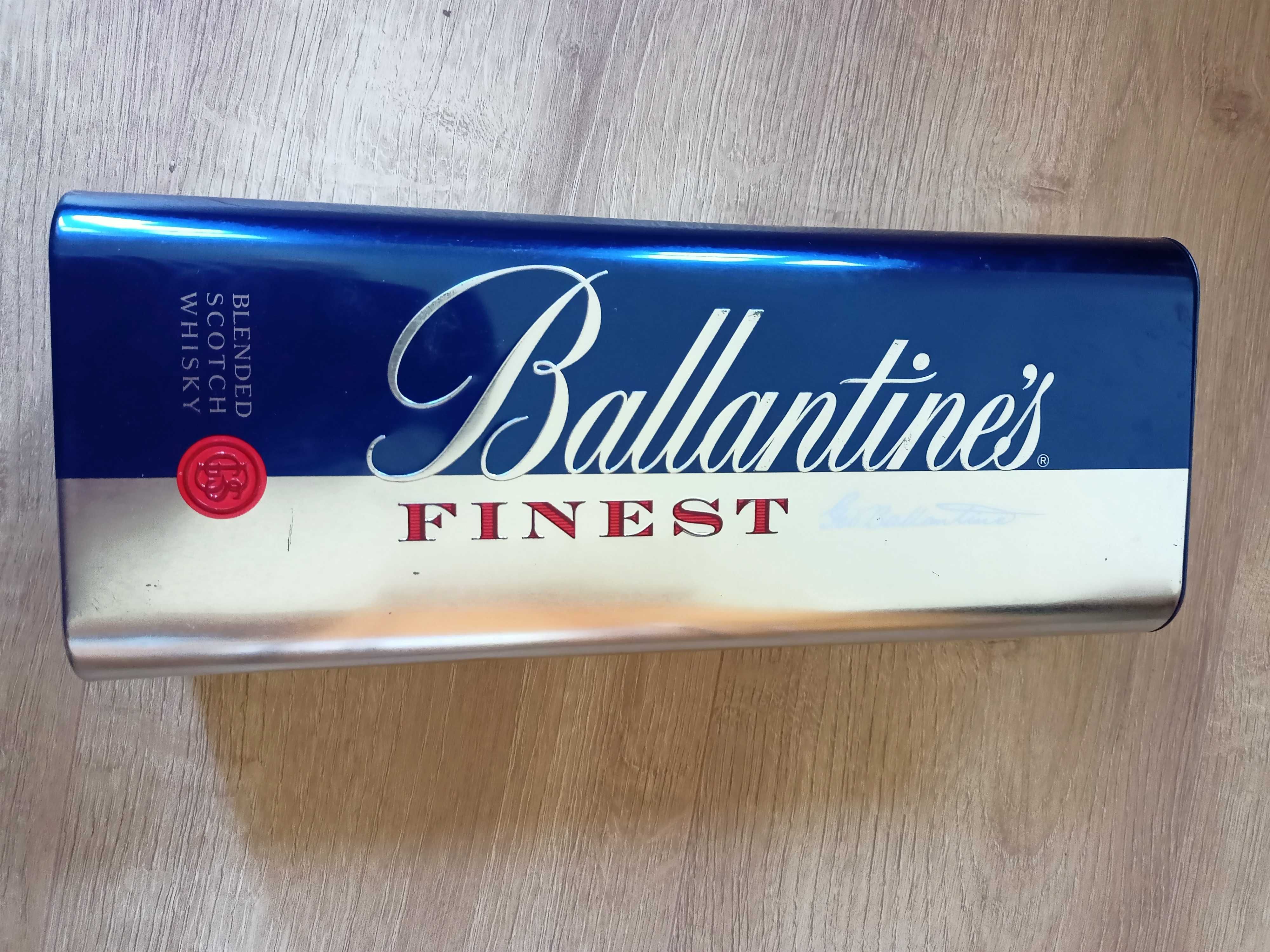 Kolekcjonerska metalowa puszka Ballantine's Finest