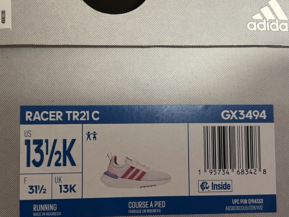Кросівки адідас adidas на липучках
