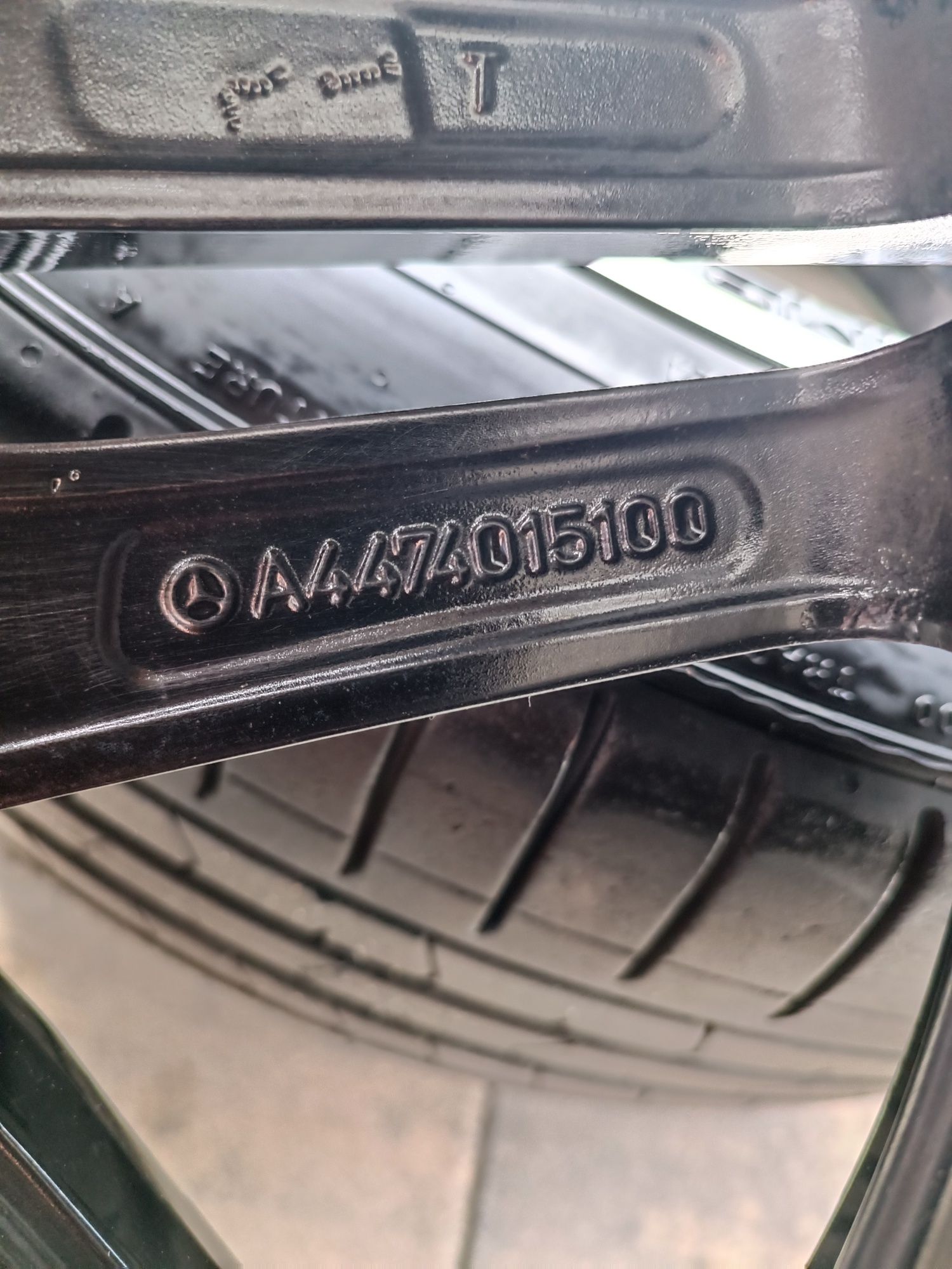 Koła felgi Mercedes V-Klasa W447 19" AMG opony 6mm