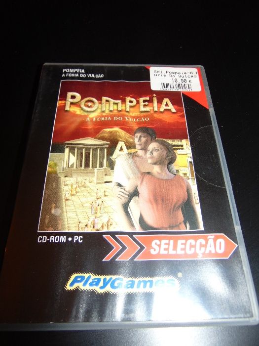 Pompeia - A fúria do vulcão Jogo PC CD-Rom NOVO (40% desconto)
