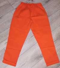 Spodnie pomarańczowe Nowe