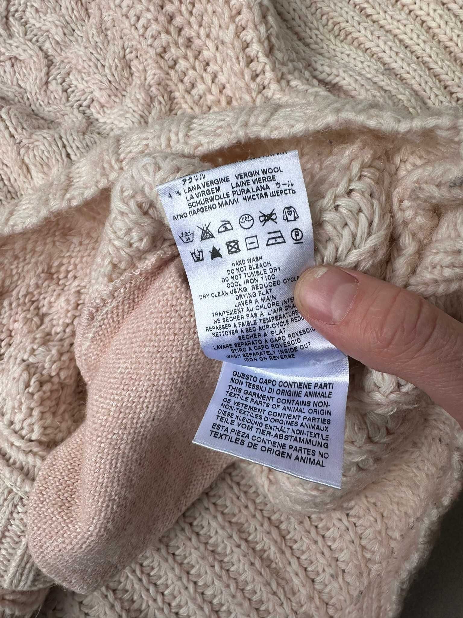 Sweter wełniany Kardigan Chloe oversize r. L