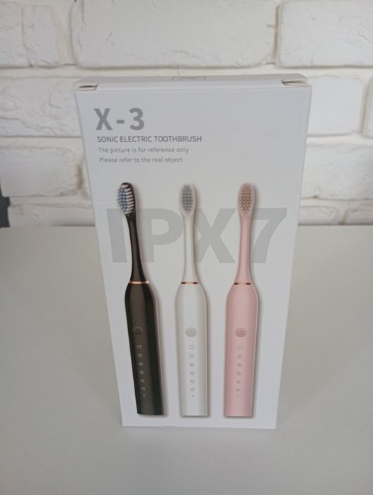 Szczoteczka elektryczna do zębów plus 8 wkładek