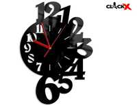 Zegar ścienny No Symetrial - 35/49cm
