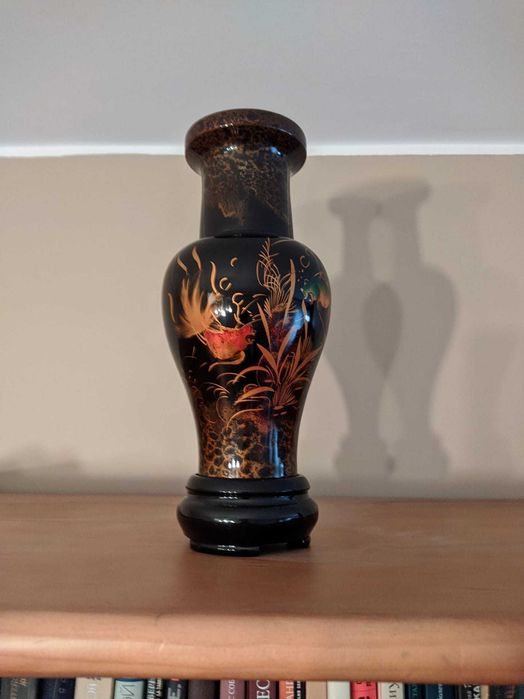 Vaso  madeira decorativo