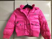 Różowa pikowana kurtka girl2girl 4-5 lat
