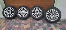 Alufelgi 17 cal 5x108 opony letnie Continental