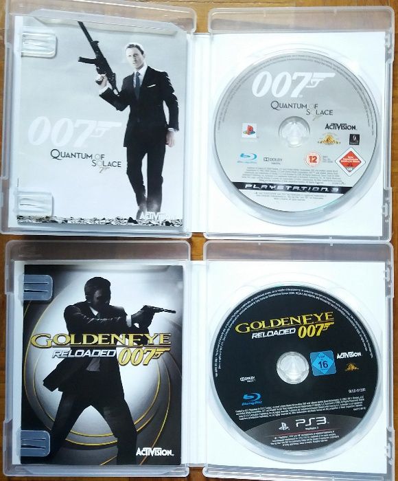 Jogos 007 James Bond Playstation e Nintendo