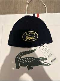 Gorro lacoste com etiquetas