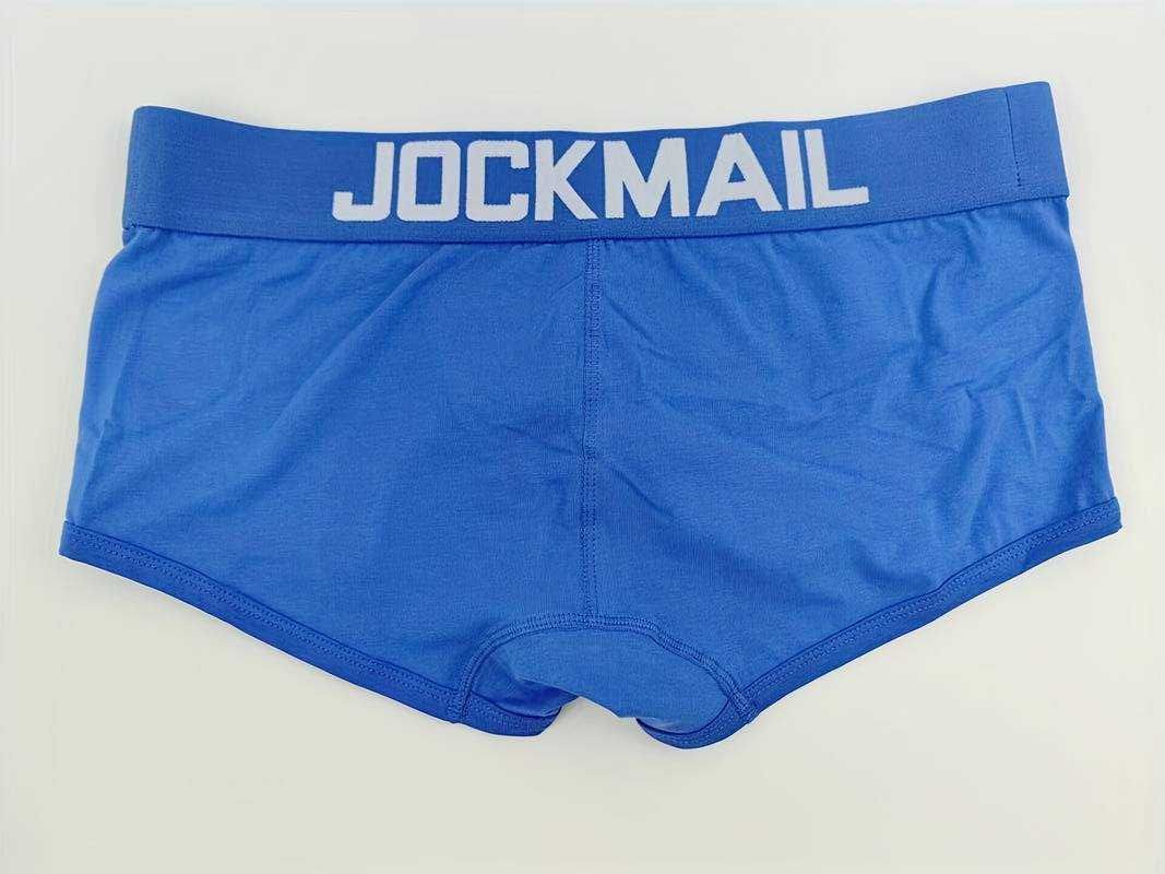 Bokserki męskie JOCKMAIL niebieskie XXL