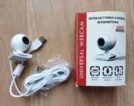 NOWA kamerka internetowa UBISOFT WC04 biała kulka USB wyprzedaż