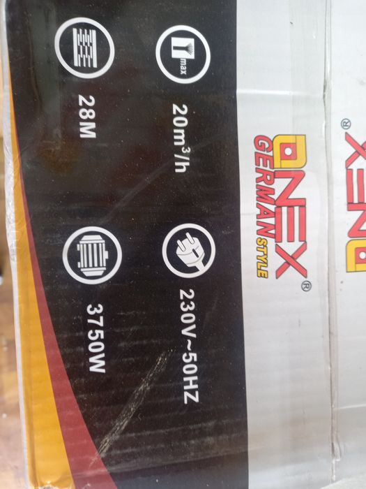 Pompa Niemiecka do szamba 3750w żeliwna najwydajniejsza termik Wyprzed