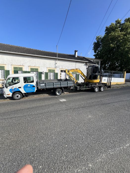 Servico giratoria / bobcat e carrinha basculante