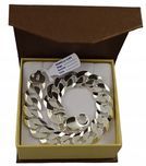 Srebrna Bransoletka Pancerka 12,50 mm GRAWER GRATIS