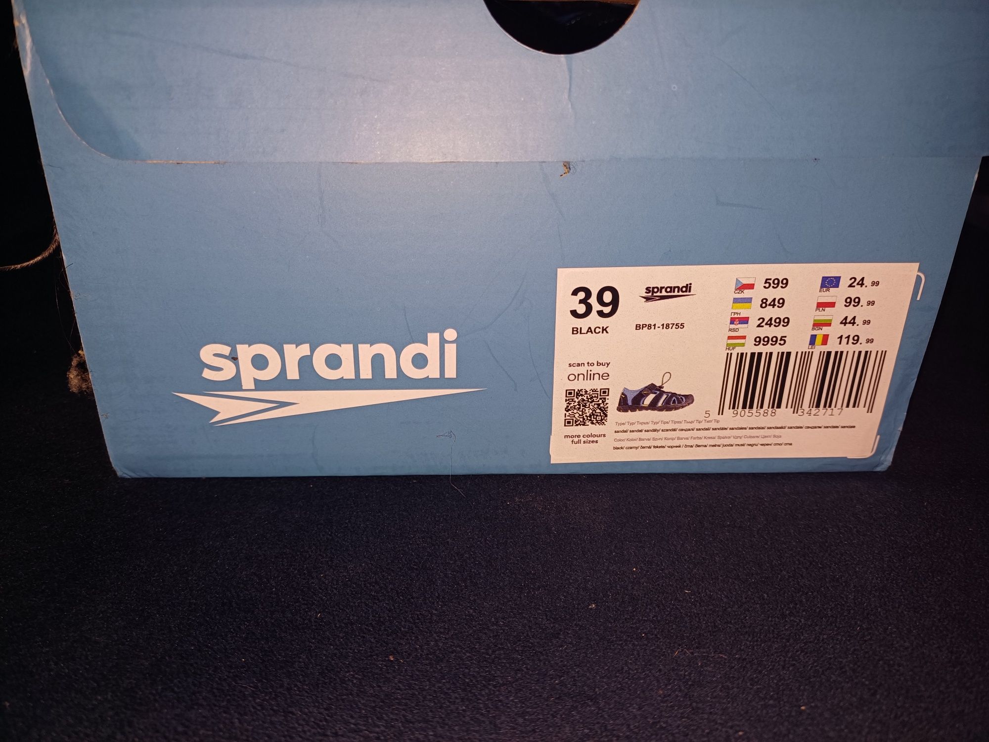 Sandaly Sprandi 39 NOWE