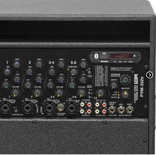LDM PYM-512SL Pasywna kolumna z mixerem