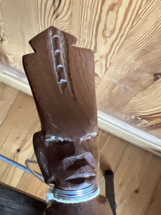 Sprzedam zestaw ręcznie rzeźbionych afrykańskich przyborów kuchennych