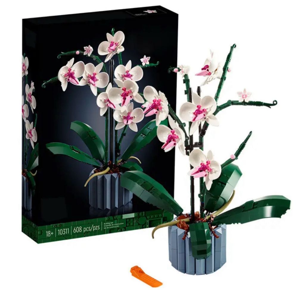 Конструктор Icons Botanicals квіти букет, орхідея