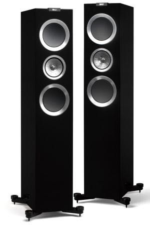 Kolumny KEF R700 piano black plus kable melodika 2x3m. !!!