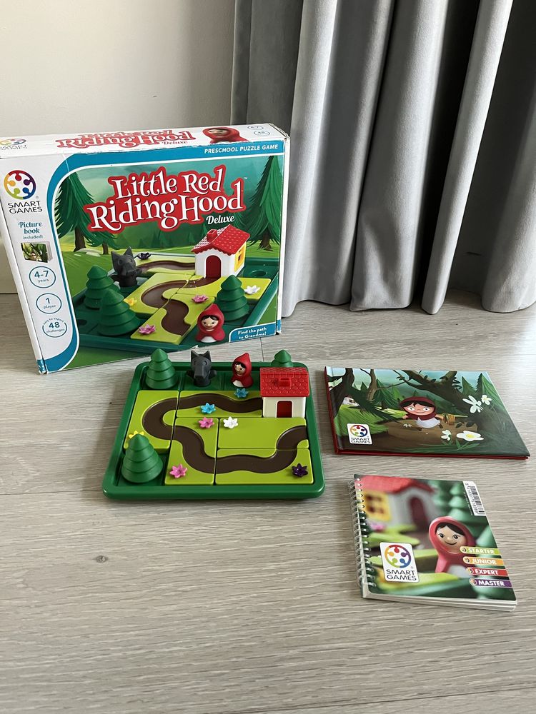 Smart Games Little Red riding hood czerwony kapturek gra logiczna