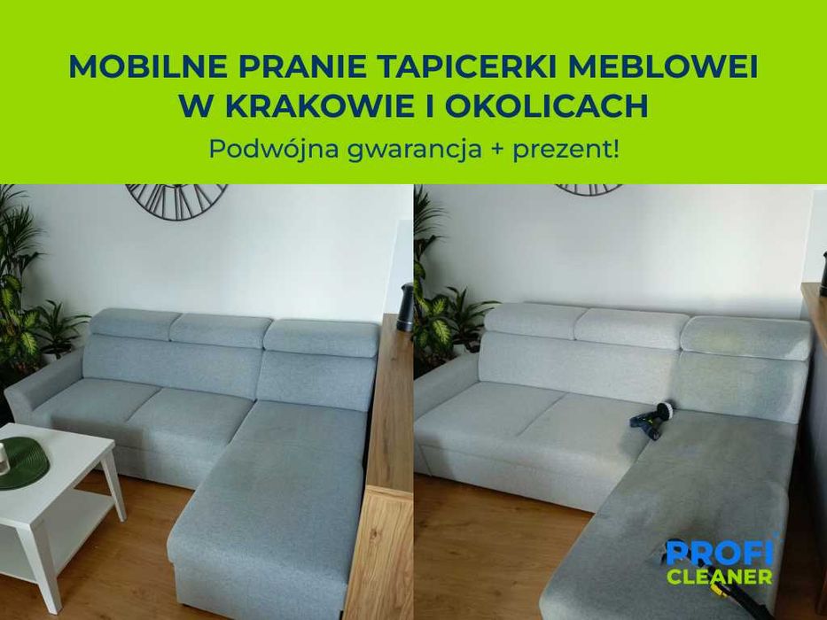 Pranie, czyszczenie tapicerki, narożników, sof, kanap, materace