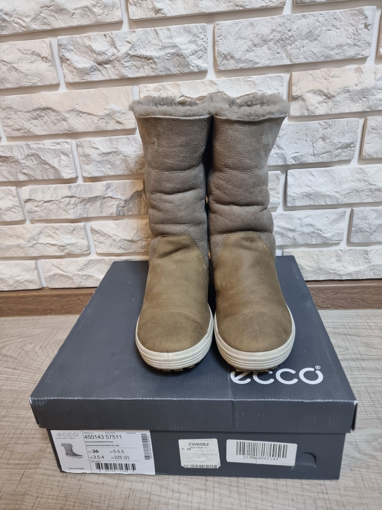 Чоботи для дівчинки ECCO Soft 7 Tred L 36 розмір