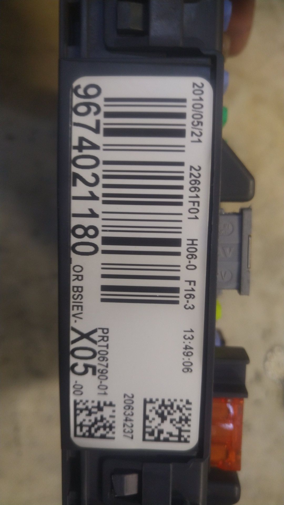 ) Citroen C3 Picasso zestaw startowy stacyjka kluczyk komputer 1.6 HDI