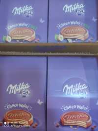 Milka choco wafer (вафлі мілка соком)