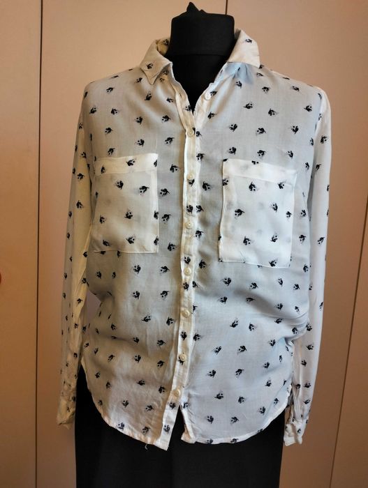śliczna damska koszula w Kotki marki Sinsay rozmiar XS
