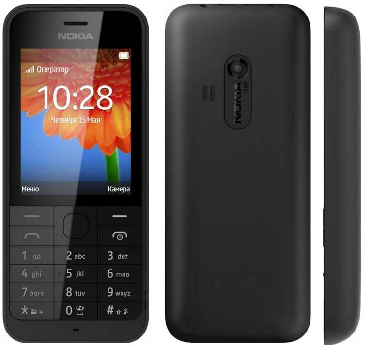 Мобильный телефон Nokia 220 Black Dual SIM