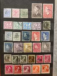 Znaczki pocztowe stara Belgia