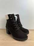 ORYGINALNE BUTY Buty botki na obcasie brązowe r. 36 Anna field