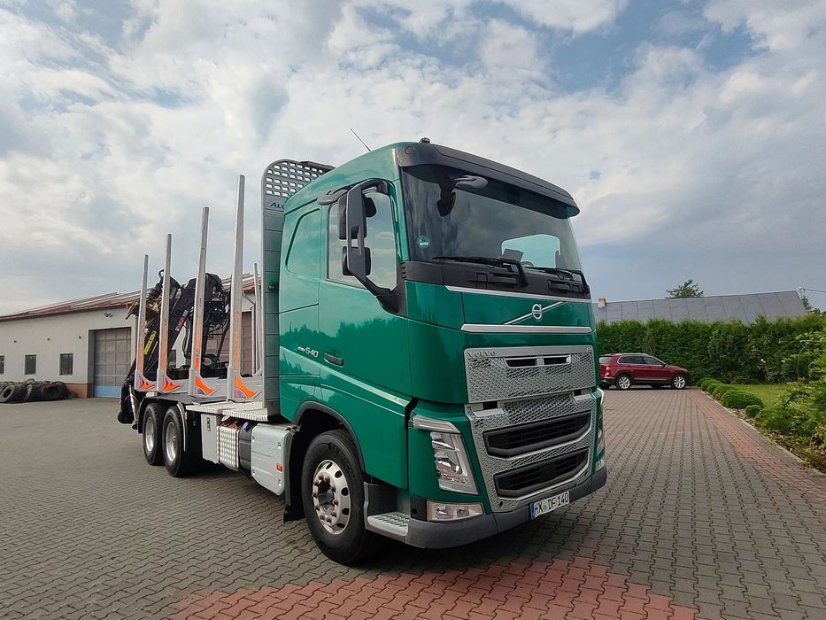 Volvo FH 540  Do drewna drzewa dłużycy Epsilon Loglift