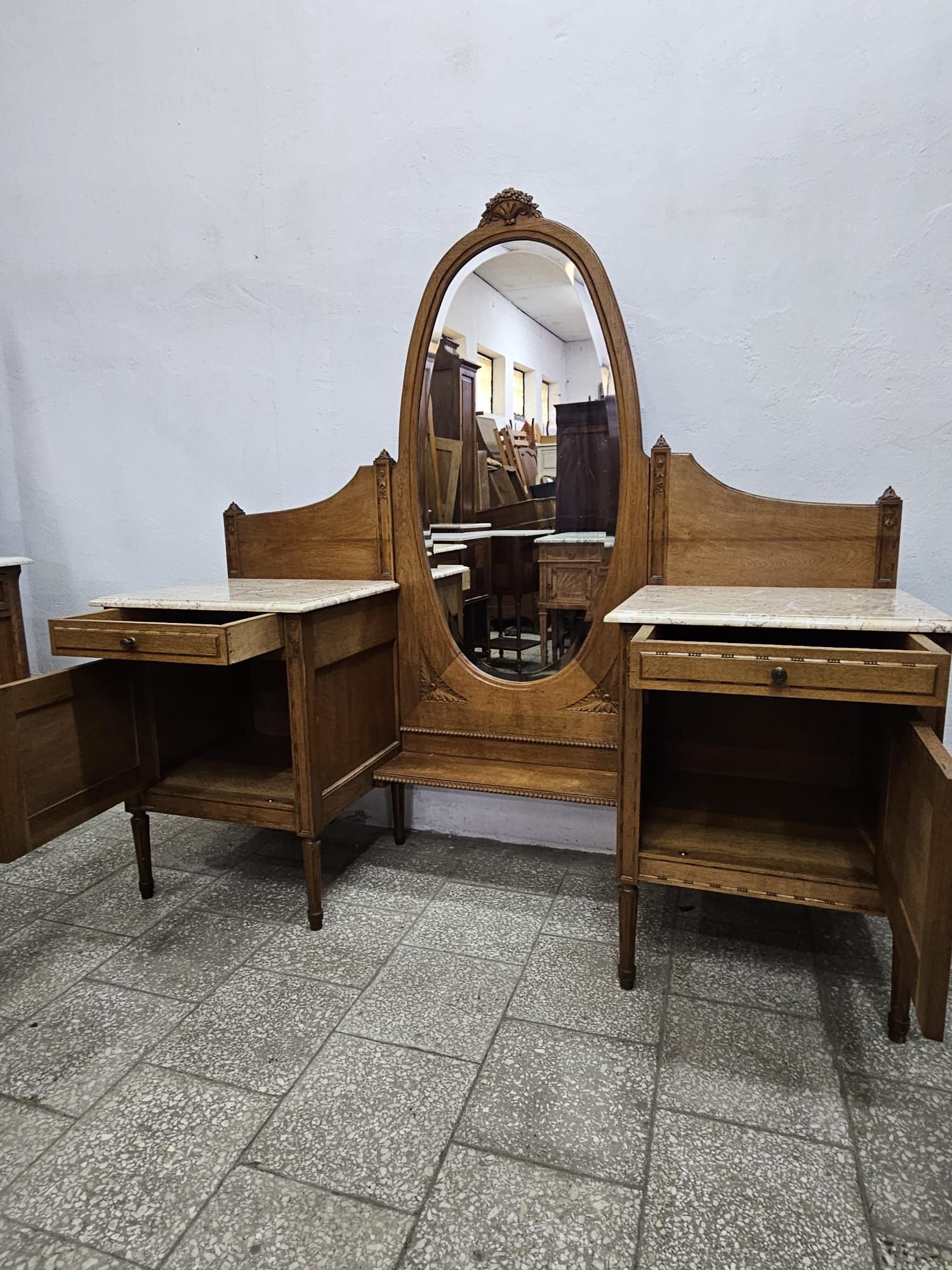 Ładna francuska toaletka secesja /