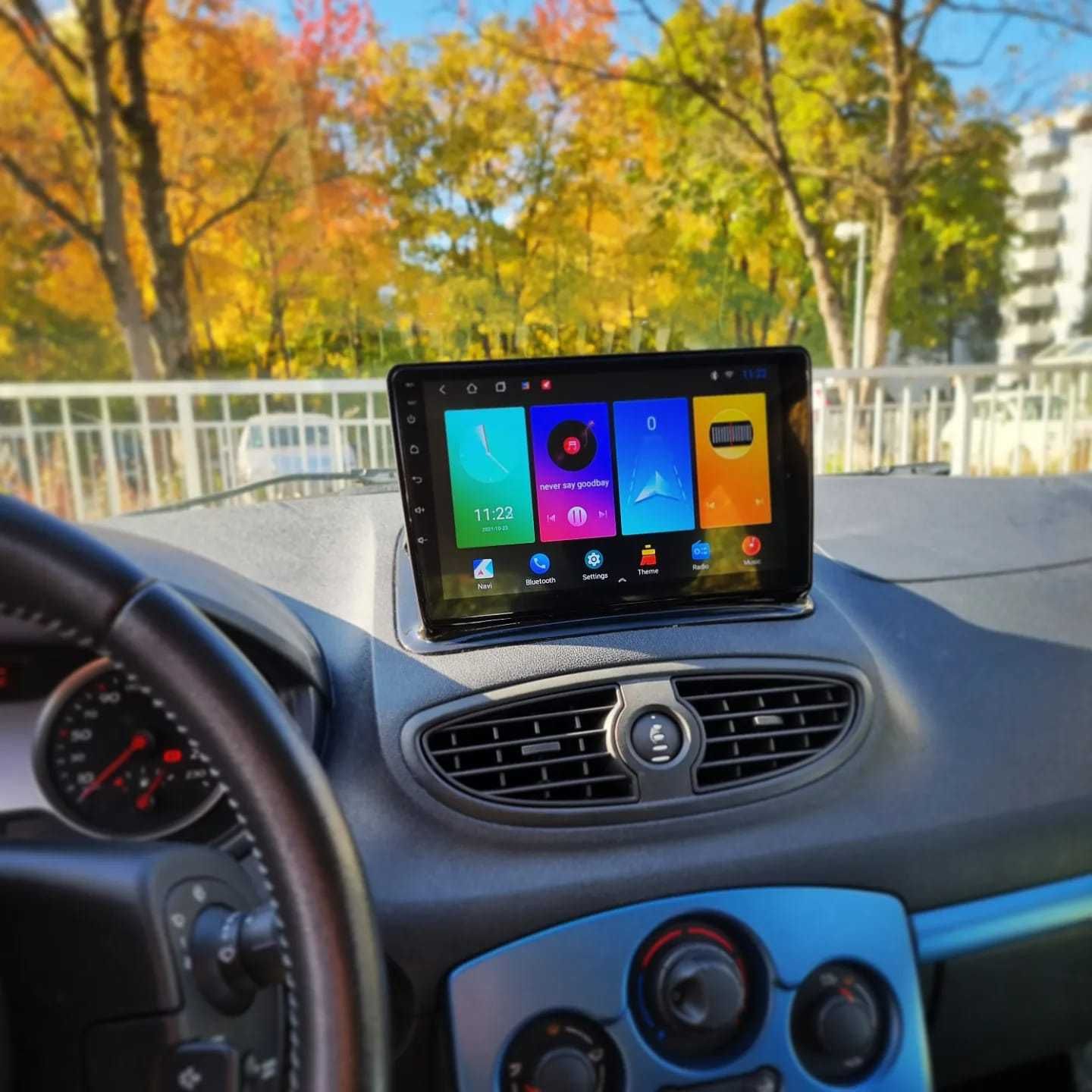 Rádio 2DIN 9"• Renault Clio 3 III • (2005 a 2014) • Android [4+32GB]