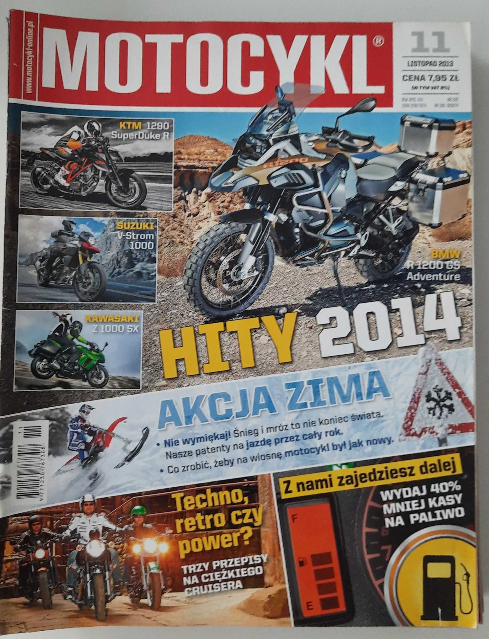 miesięcznik MOTOCYKL numer 11/2013