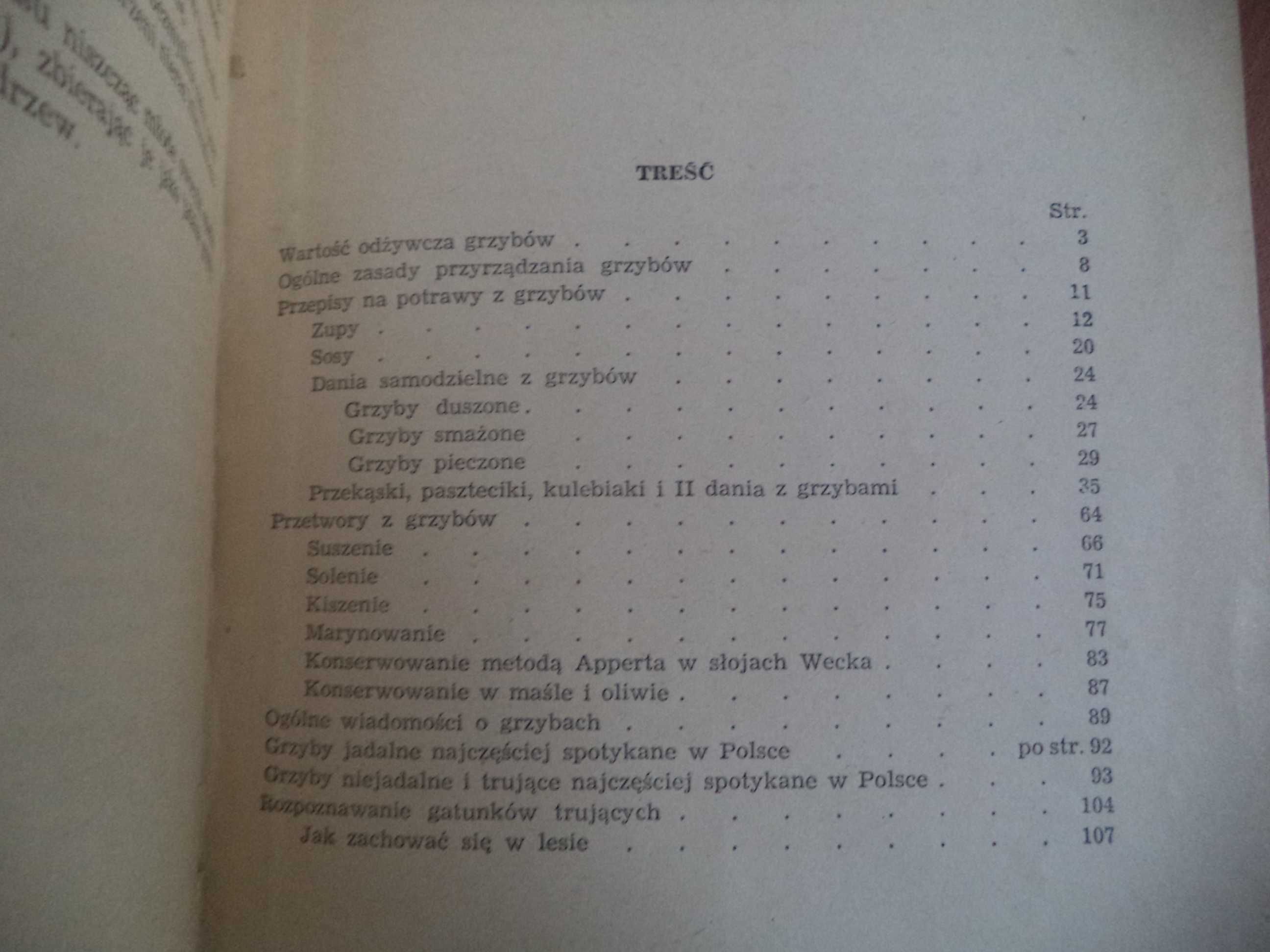 Grzyby i potrawy z grzybów I. Guirard 1956