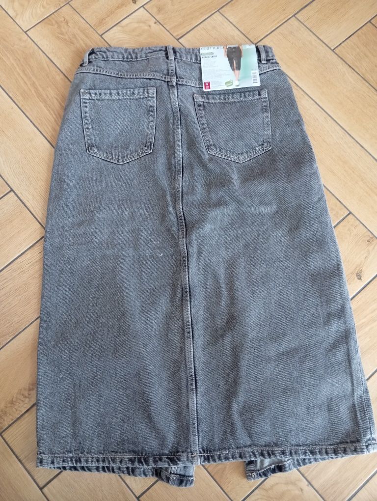 Spódnica z rozporkiem z przodku jeans Esmara