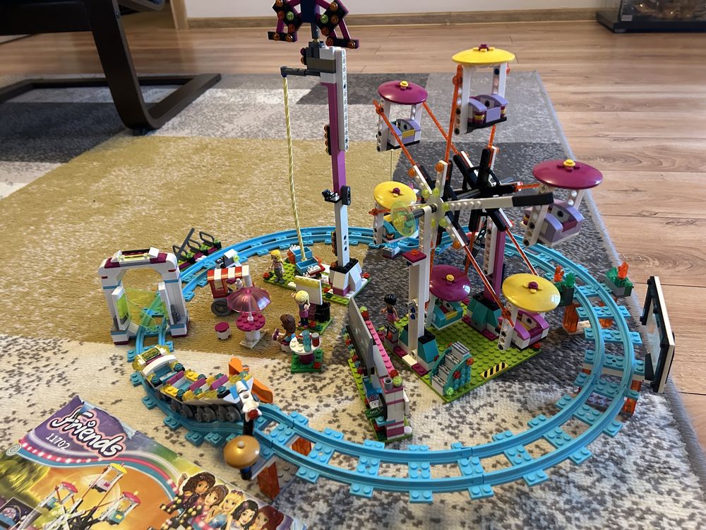 Duży zestaw Lego friends 11702 miasteczko rozrywki zamiennik Lego