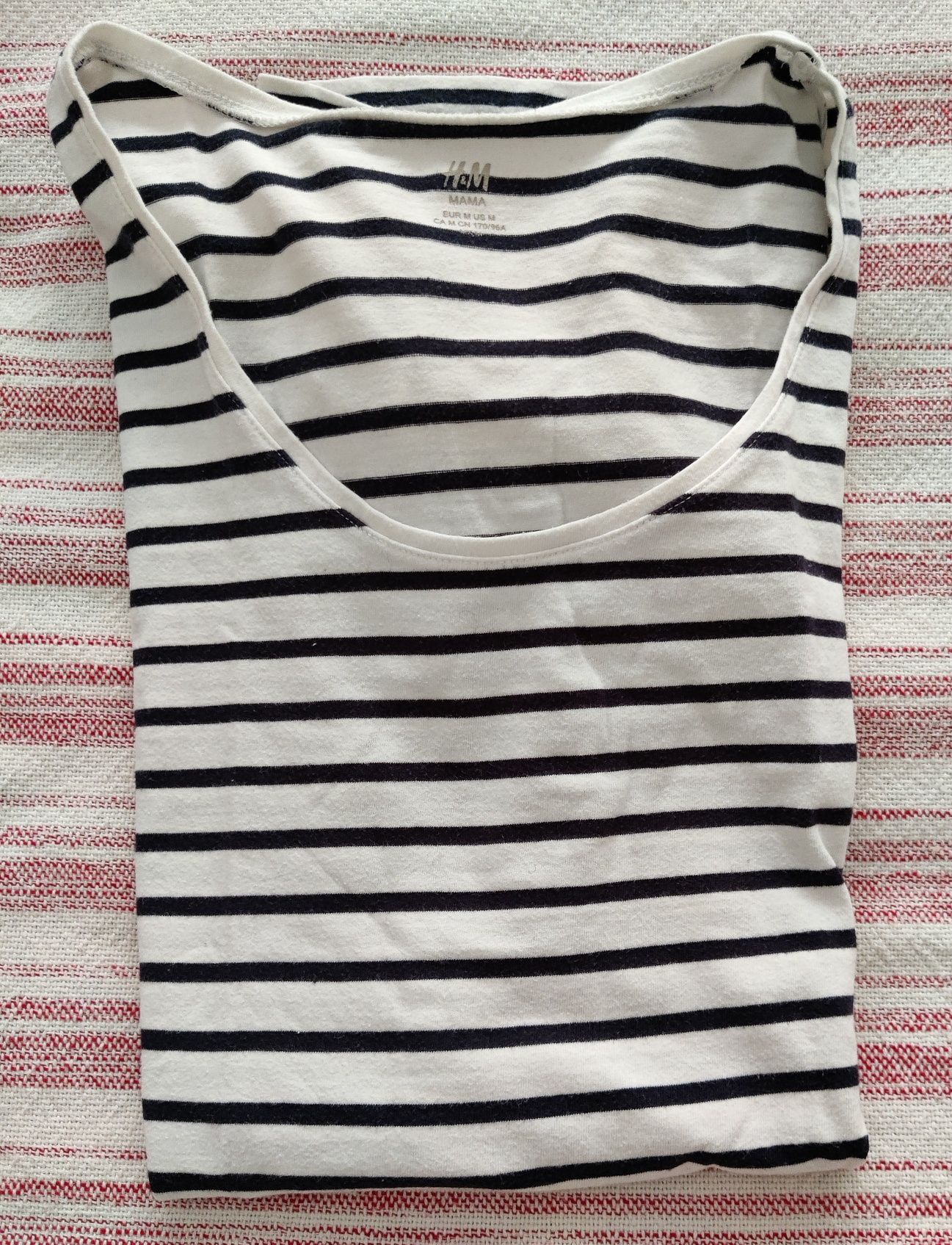 T-shirt manga curta, Nova, maternidade, H&M, 40