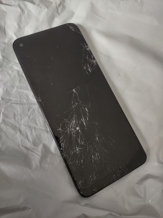 Ekran z ramką Motorola g9 power - zbity ale działający w 100%